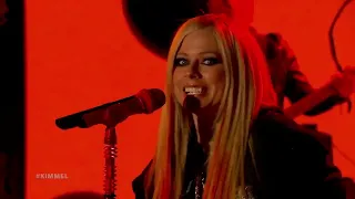 avril lavigne ft. blackbear - love it when you hate me (live on jimmy kimmel, 2022)