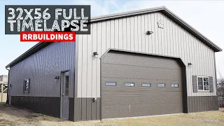 Full Timelapse Shop Build with Final Walk Thru: NEVER SEEN FOOTAGE