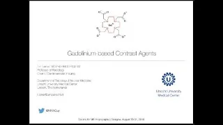 SMRAngio 2018 - Dr. Giles Roditi, Gadolinium-based Contrast Agents (GBC)