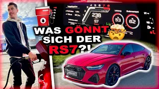 AUDI RS7 (600 PS) - Was verbraucht er WIRKLICH?! ⛽️😳 | Dominik Fisch