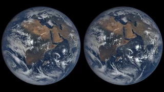 Rotating Earth ...in 3D!