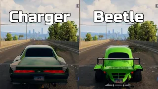 NFS Unbound: Dodge Charger RT vs Volkswagen Beetle - WHICH IS FASTEST (Drag Race)