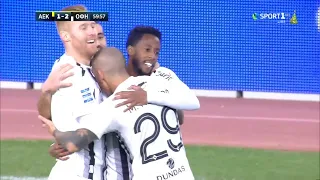 ⚽️ ΑΕΚ - ΟΦΗ 1-2  Στιγμιότυπα | Super League 15η αγ. 20.12.2021