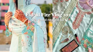 Eid vlog 🌷✨| Chaad raat and Eid day🌙 ( lots of food, mehedi, eid outing etc)| Eid-ul-Fitr 2024 |  🇧🇩