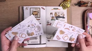 조금 다른 스타일로 도전..? 다꾸 journal。scrapbooking。collage。paperart。