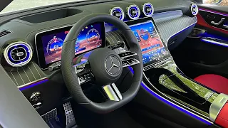 NEW 2023 Mercedes GLC INTERIOR! Interior Ambiente Review