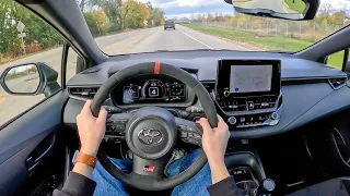 2023 Toyota GR Corolla Morizo - POV Test Drive (Binaural Audio)