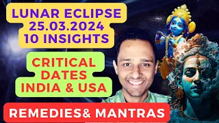 THE Most Intense & Dramatic Lunar Eclipse in Virgo 25.03.2024 - 10 Critical Insights #lunareclipse