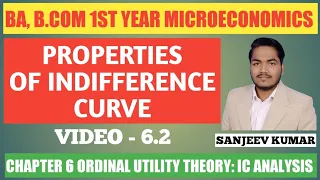 6.2 Properties of Indifference curve