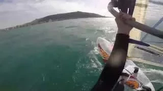 Windsurfing with GoPro at Bat Galim beach (17)