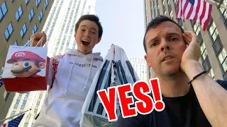 Dad Says YES For 24 HOURS!!