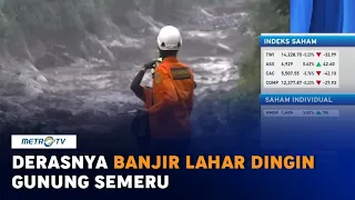 Derasnya Banjir Lahar Dingin Gunung Semeru