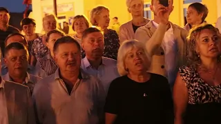 Республиканская акция «Споём гимн вместе!» в Дятлово