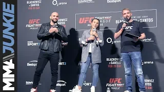 UFC Prague: Q&A with Joanna Jedrzejczyk and Volkan Oezdemir Full