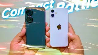 If “ছোট মরিচে ঝাল বেশি” had a face || Asus Zenfone 9 vs iPhone 12/13 mini!