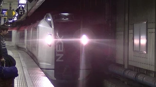 E259系特急「成田エクスプレス」東京駅連結・切り離し作業