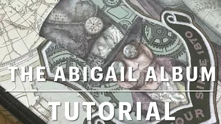 The Abigail Album Tutorial featuring Sir Vagabond by Stamperia