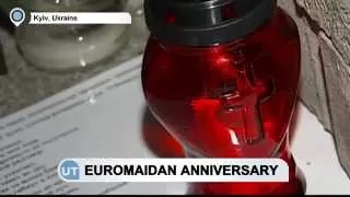 Ukraine Marks Euromaidan Anniversary: Ukrainians remember victims of pro-democracy revolution