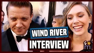 Elizabeth Olsen & Jeremy Renner Reveal Biggest WIND RIVER Challenges | Shine On Media Interview