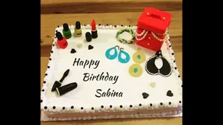#happybirthday #hbd #HappyBirthdaytoYou #Sabina Happy Birthday To Sabina