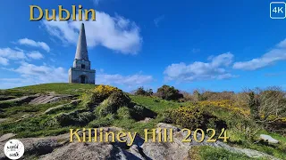 Dublin hiking walking tour - Killiney Hill Park - 4K 60 FPS (2024)