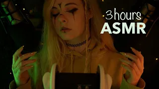 ASMR | 3 HOURS deep Breathing, Ear Massage, Ear Cleaning & no talking for Sleep