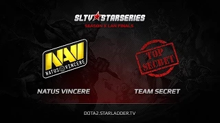 Na`Vi vs Team Secret, SLTV StarSeries X Finals, Day 2, Game 4