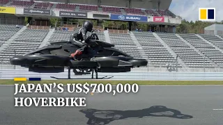 Japan’s US$700,000 hoverbike provides new toy for supercar enthusiasts