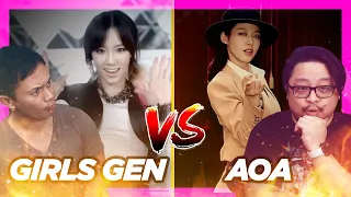 Girls Generation 'The Boys' vs AOA 'Come See Me' MV Reaction & Review. Banger vs Banger!