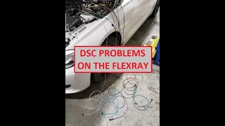 BMW F30 TRACTION LIGHTS ON & FLEXRAY COMM FAULTS