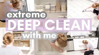 EXTREME DEEP CLEANING MOTIVATION! | 2021 Clean With Me | Clean Your Way To Calm Challenge