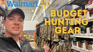 Walmart Hunting Clothes and Gear Tour, finding budget hunting clothes and gear