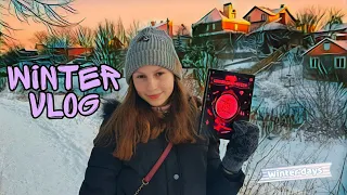 WINTER VLOG❄🌨/КУПЛЯЮ НОВУ КНИГУ?😍