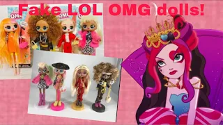 FAKE KNOCKOFF LOL SURPRISE OMG DOLLS