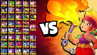 Amber 1v1 vs EVERY Brawler | She ROASTS the Competition!