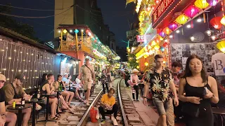 Hanoi Train Street | Exploring Vietnam's Most Dangerous Street