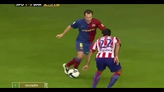 Andres Iniesta movie 08/09 part 1 By Sjurinho