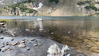 Dry Fly Fishing:  A High Alpine Lake, Colorado