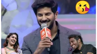 Dulquer proposing Nayanthara 😍| ❤lovely and 🤣funny | Award function | #shorts | #youtubeshorts |#lov