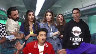 Housefull 4 Cast FULL FUNNY Interview in a Running Train |  Akshay,Riteish,Bobby,Kriti,Pooja,Kriti