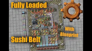 Factorio - Sushi Belt Science - Fully Compressed