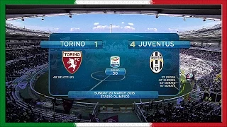 Serie A 2015-16, Torino - Juve (Review, RU)