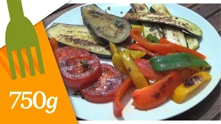 Recette de Légumes grillés à la plancha - 750g