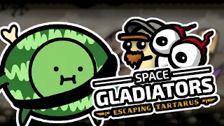 1.0 IS HERE! - Lets Play Space Gladiators Escaping Tartarus 1.0 - Part 1 - Roguelike Roulette