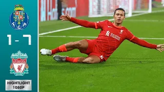 FC Porto vs Liverpool 1-7 (agg) Highlights & Goals - Group Stage | UCL 2021/2022