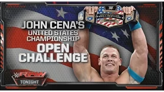 Dean Ambrose VS John Cena Highlights (USA championship) Raw 30.03.2015