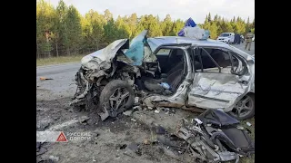 Пассажир спросонья взялся за руль. ДТП с Самосвалом в Свердловской области