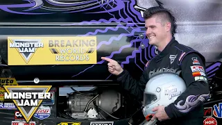 Monster Jam Breaking World Records: Fast Speed Attempt | Monster Jam