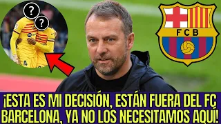 🚨😱¡DIOS MIO! ¡ESTÁN FUERA DE BARCELONA! ¡LA CABEZA ESTÁ SOBRE LA MESA! NOTICIAS DEL BARCELONA AHORA