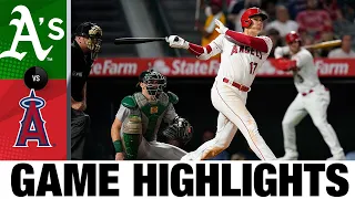 A's vs. Angels Game Highlights (9/27/22) | MLB Highlights